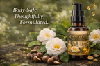 Unscented Camellia Massage Oil Pure, Lightweight, Non-Greasy | 4.06 fl oz (120 ml)