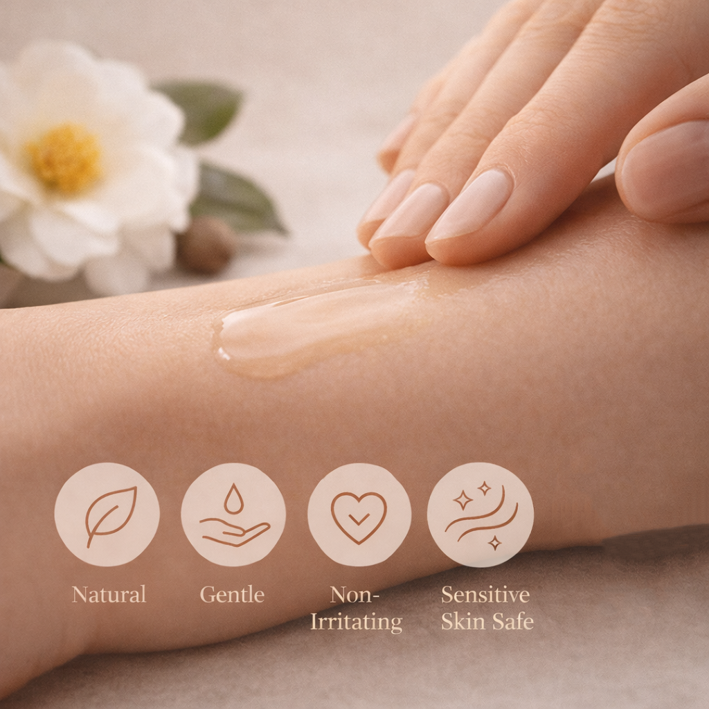 Unscented Camellia Massage Oil Pure, Lightweight, Non-Greasy | 4.06 fl oz (120 ml)