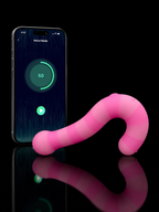 Dual Motors Ultra Soft Liquid Silicone Smart App Controlled Personal Massager With 9 Vibrations