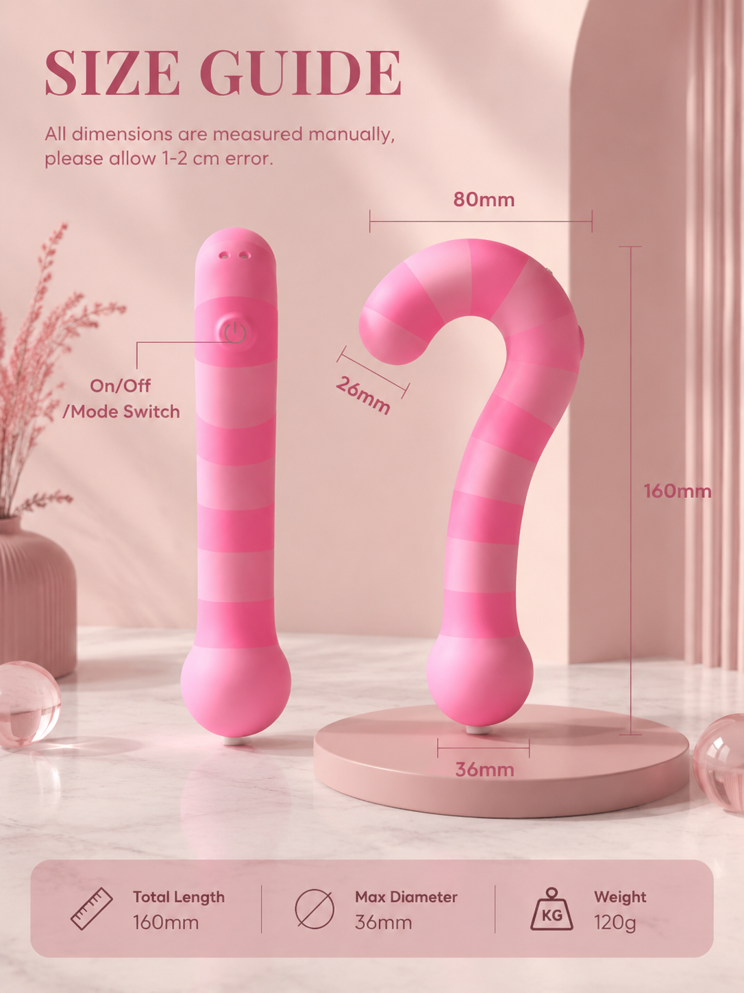 Dual Motors Ultra Soft Liquid Silicone Smart App Controlled Personal Massager With 9 Vibrations