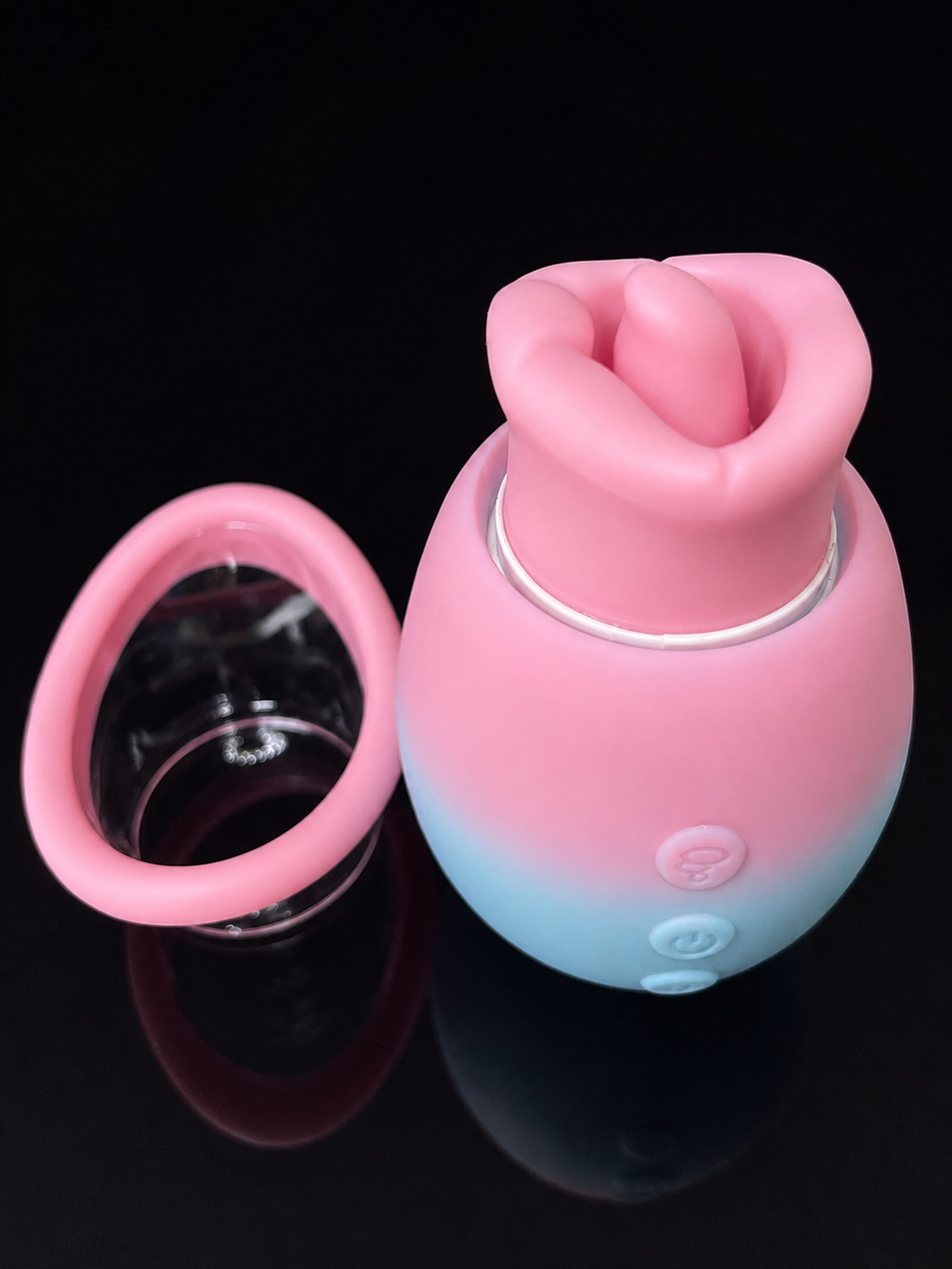 Rechargeable Personal Wellness Suction Massager With Soft Flexible Tip