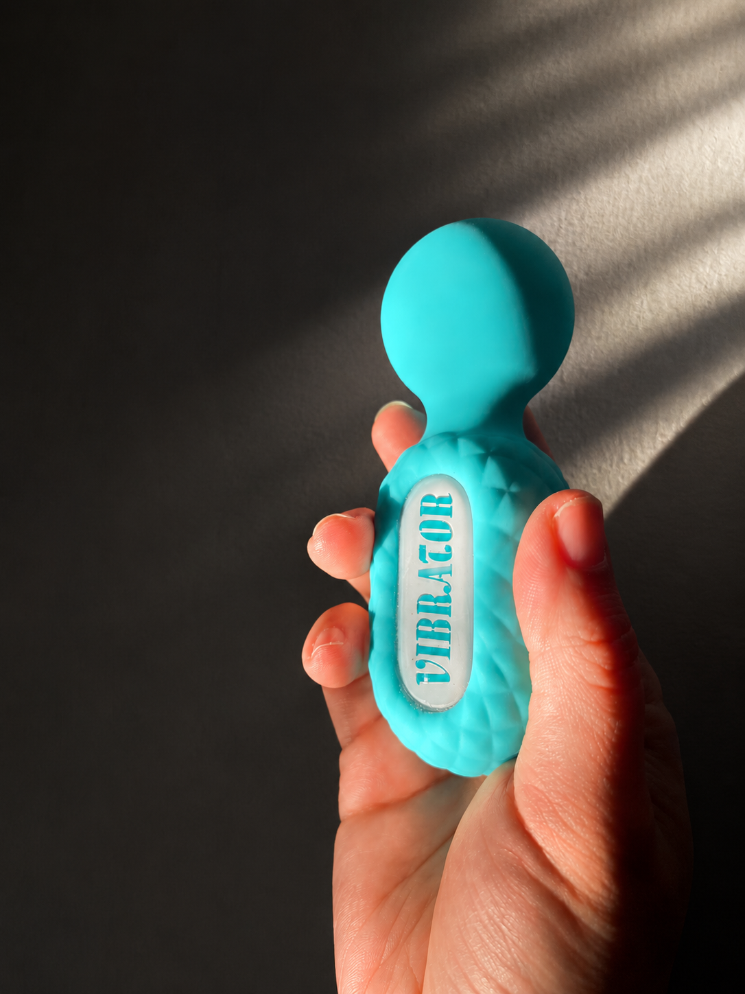 Premium Silicone Portable Mini Handheld Massage Wand - Rechargeable Wellness Powerful Small Massager