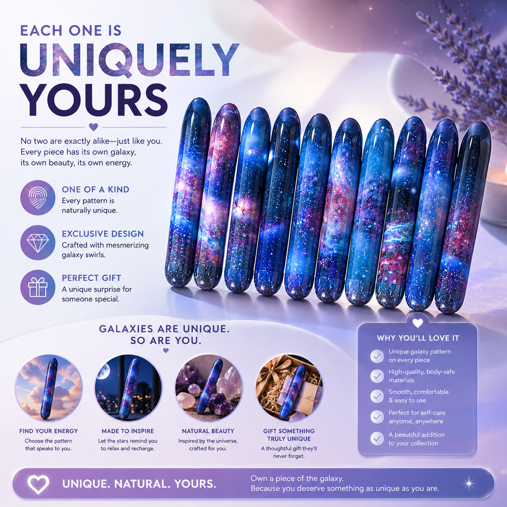 Starry Sky Personal Massager – Galaxy Self-Care Wand