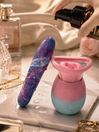 Celestial Discovery Gift Set | Cosmic Massager Wand & Suction Massager & Camellia Body Massage Oil  | Intimova