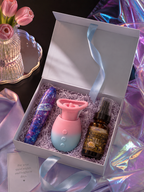 Celestial Discovery Gift Set | Cosmic Massager Wand & Suction Massager & Camellia Body Massage Oil  | Intimova