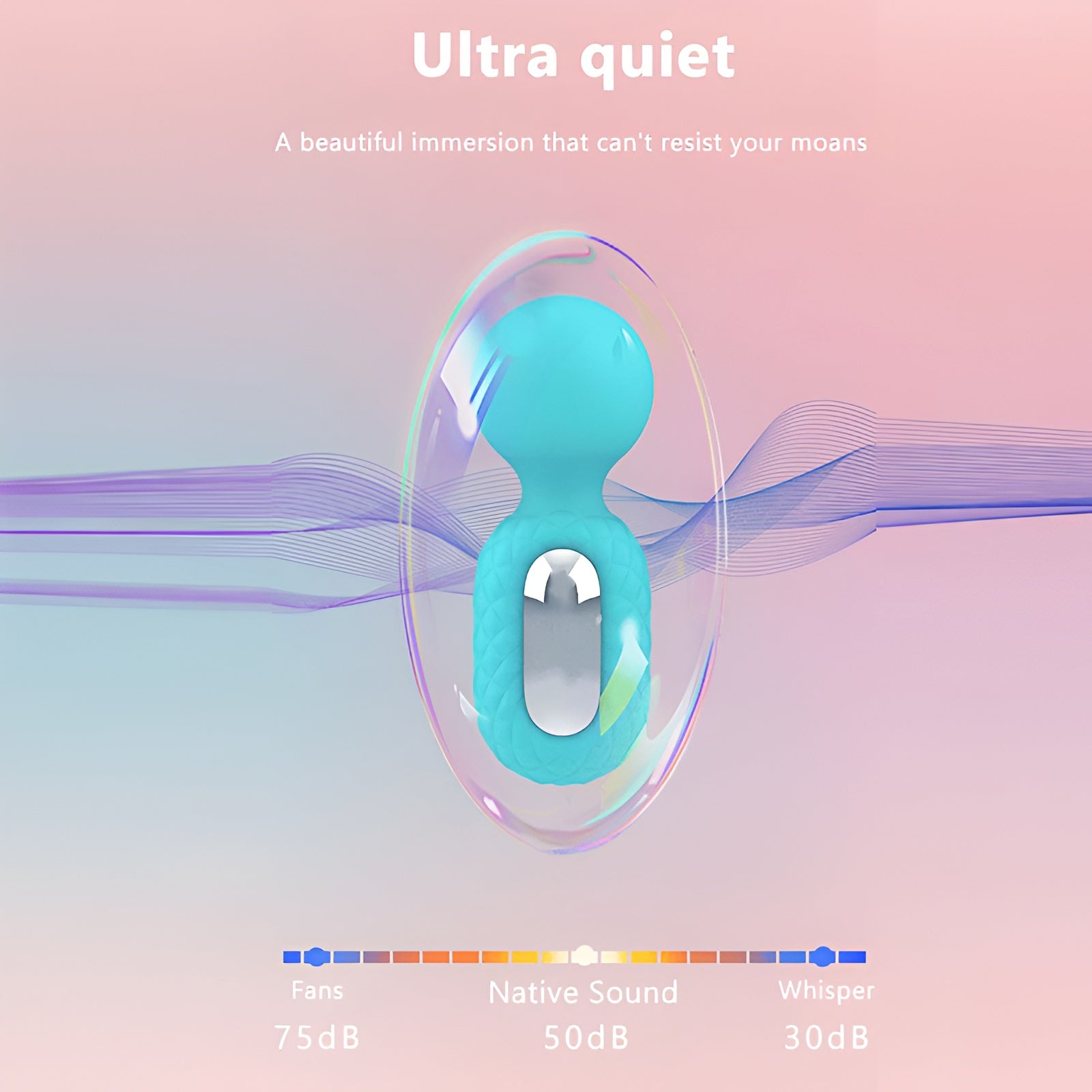 Powerful Portable Mini Handheld Massage Wand - Rechargeable Wellness Massager