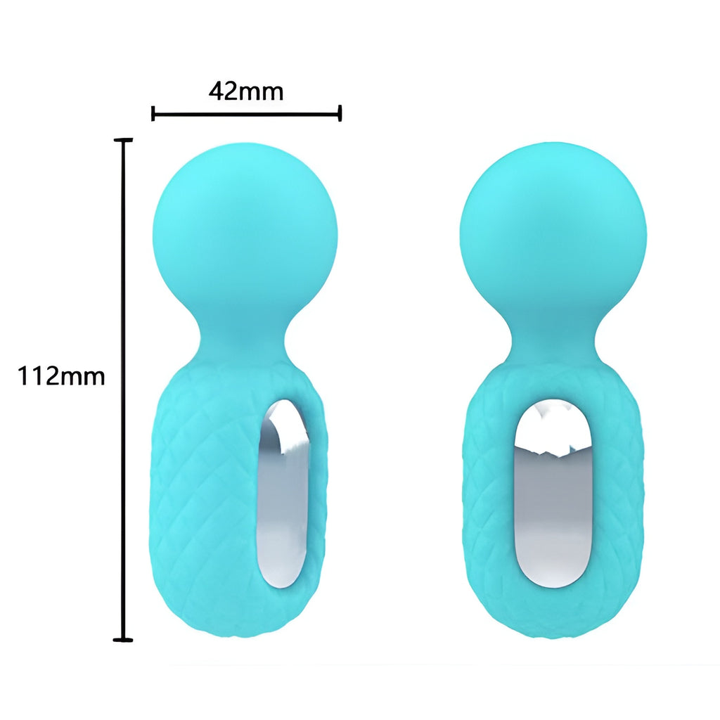 Powerful Portable Mini Handheld Massage Wand - Rechargeable Wellness Massager