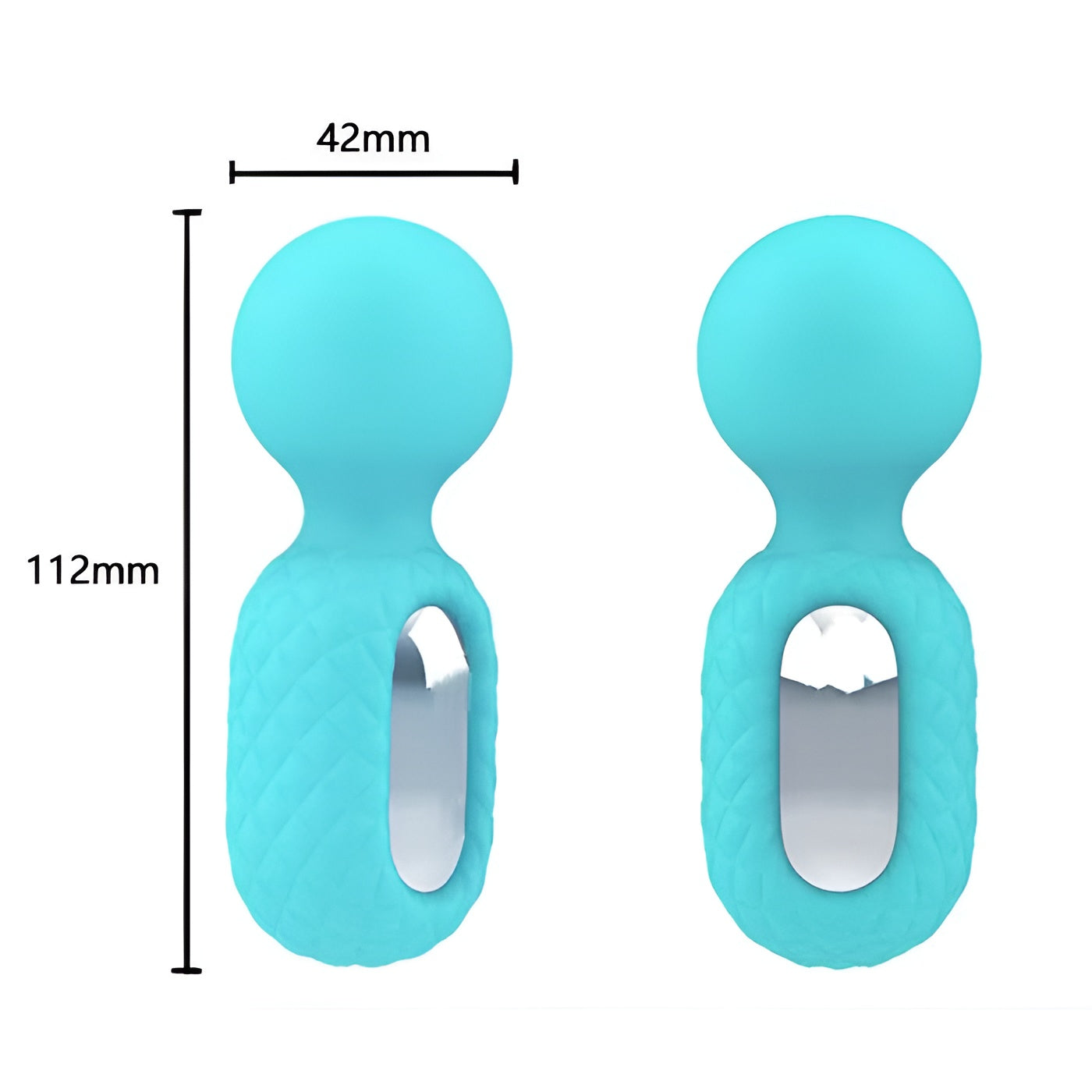 Powerful Portable Mini Handheld Massage Wand - Rechargeable Wellness Massager