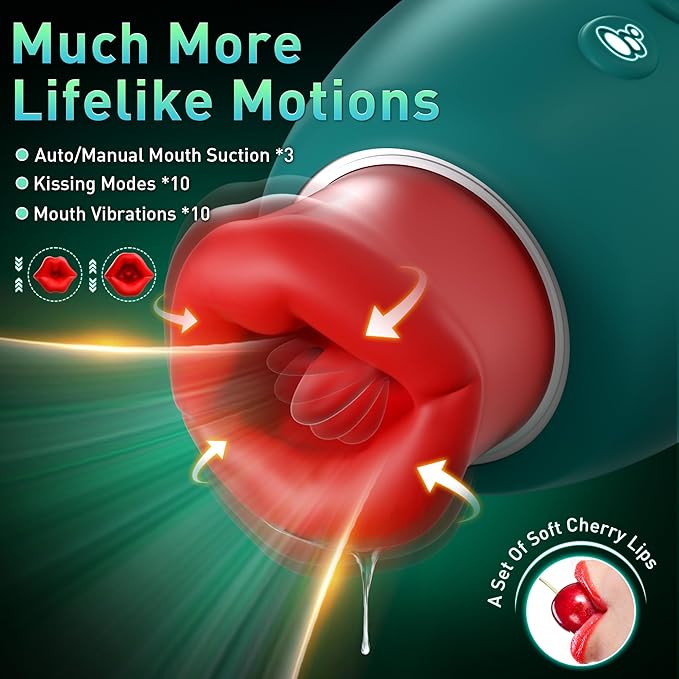 Rechargeable Personal Wellness Suction Massager With Soft Flexible Tip