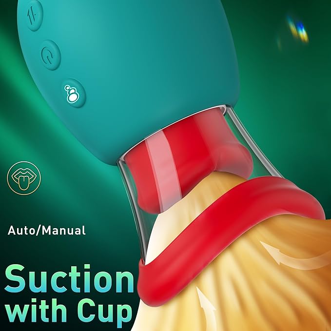 Rechargeable Personal Wellness Suction Massager With Soft Flexible Tip