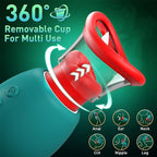 Rechargeable Personal Wellness Suction Massager With Soft Flexible Tip
