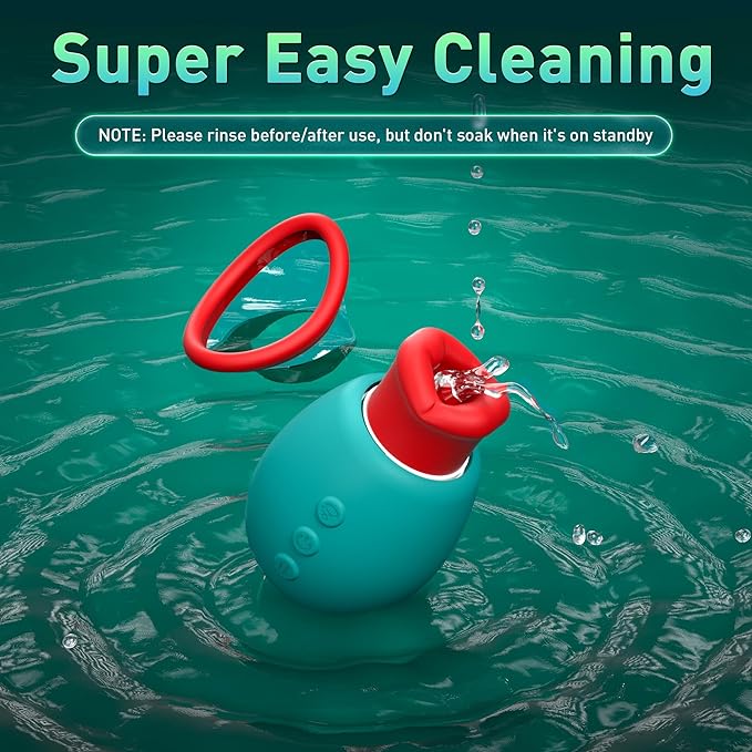 Rechargeable Personal Wellness Suction Massager With Soft Flexible Tip