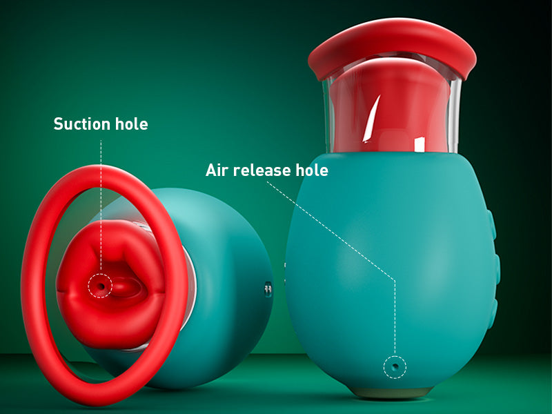 Rechargeable Personal Wellness Suction Massager With Soft Flexible Tip