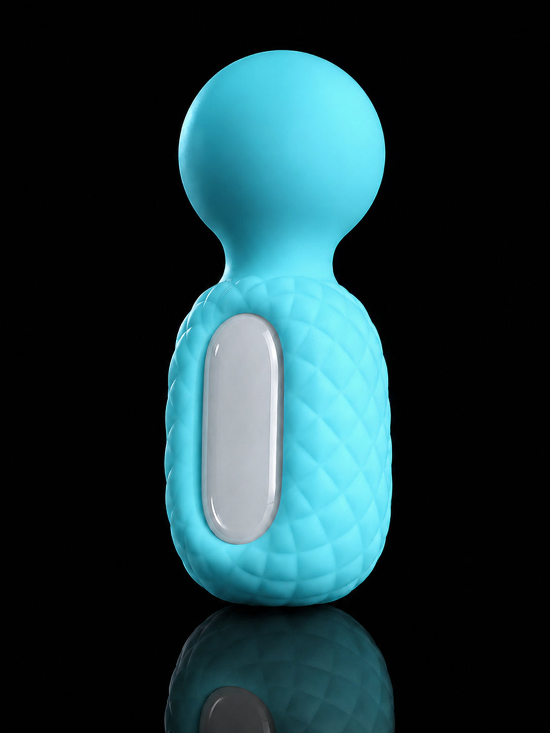 Premium Silicone Portable Mini Handheld Massage Wand - Rechargeable Wellness Powerful Small Massager